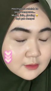 SUNISA Air Cushion Cream Free Spons Bentuk Kepala Jamur Bedak Glowing Tahan Lama Tahan Air dan Keringat