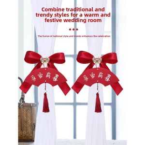 Wedding Decorative Bow Tieback Wedding Room Decoration