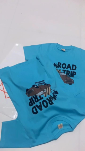 Baju Kaos Anak Laki Laki Lengan Pendek Usia 1-8 Tahun 100% katun