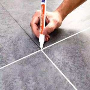 1PC  Waterproof Marker Pen Wall Seam Repair Tiles Grout Markers Pens Floor Bathroom Decontamination Paint Brush Tools