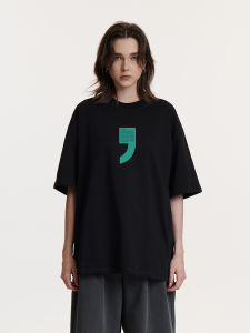 เสื้อยืดคอกลมแขนสั้นพิมพ์ลาย UMBNESS ทรงหลวม แฟชั่นฤดูร้อน สำหรับผู้ชายและผู้หญิง ดีไซน์ไม่ซ้ำใคร ทรงหลวม ทรงหลวม ทรงหลวม