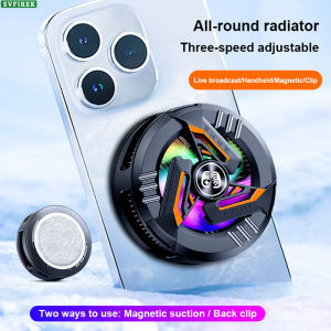 Điện thoại di động Cooler Bộ Tản Nhiệt điện thoại di động Magnetic & kẹp sau bán dẫn quạt tản nhiệt sống làm mát tạo tác