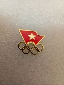 Huy hiệu thể thao cao cấp cờ Việt Nam huy hiệu cài áo