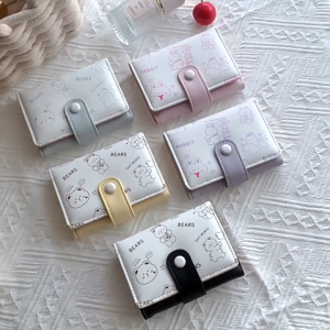 Ví nữ gập mini hoạ tiết thú cưng dễ thương LILA VBIT49