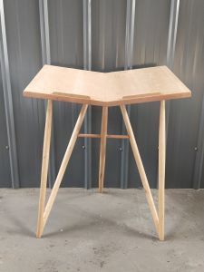 Solid Black Walnut Wood Bookshelf Museum Artistic Floor-standing Reading Rack Eco-friendly Music Score Picture Book Stand