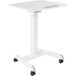 Brateck | Adjustable Moveable Single-side Table Solid Wood