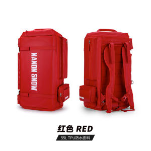 กระเป๋าใส่รองเท้าบินน้ำหนักเบาพกพาสะดวกสำหรับเล่นสเก็ตบอร์ดและเล่นสเก็ตบอร์ดในหิมะ ความจุขนาดใหญ่ กระเป๋าใส่รองเท้าบินแบบแยกส่วนบนและล่าง