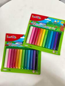 Sáp Nặn Học Tập 12 Màu 200g SMARTKIDS