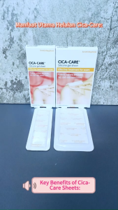 Smith+Nephew Cica-Care Silicone Gel Sheet 12cm x 3cm / 12cm x 6cm 1 piece for scar treatment.