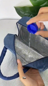 Kantong Bekal PREMIUM Tas Bekal / Kantong Bekal Berlapis Alumunium Foil - Wadah Makanan