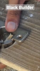 Chuck Drat Gerinda Keyless Drill Gergaji Bundar + Mata Bor Laci Engsel Pintu Kayu Forstner Bit