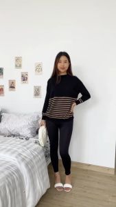 ATASAN RAJUT WANITA EIKO KNIT TOPS - SWEATER RAJUT HALUS ADEM