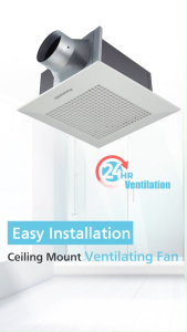 PANASONIC พัดลมระบายอากาศ ติดเพดาน ขนาด 85 ลูกบาศก์เมตร/ชั่วโมง รุ่น FV-17CU9