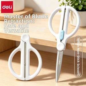 deli | Auto-Retracting Portable Scissors for Children