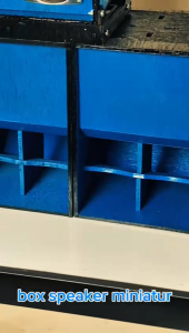 Box Speaker Miniatur SUPALI 3 INCH Biru