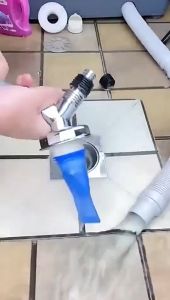 Nắp khe Đầu nối ống xả máy giặt chậu rửa thoát nước thải kiêm chống mùi hôi ngăn côn trùng trào ngược Minh House