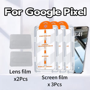 For Google Pixel 5Pcs 10 9 9a Pro XL 8A 8 A 8 7 7A 6A 5G Screen Protector Strengthened Glass Lens Protector Set