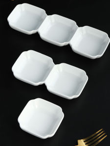 Đĩa Đựng Nước Sốt Nướng Vịt Sáng Tạo Bằng Gốm Sứ Nhiều Ngăn Đĩa Đựng Gia Vị Dùng Cho Nhà Hàng Và Câu Lạc Bộ Thương Mại