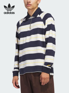 adidas | Áo Polo Dài Tay Sọc Nam