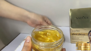 BOOM SADOER Repair Facial Sleeping Mask Firming Masker Anti Penuaan Anti Kerut Pemutih Pelembab Otot Lifting Peregangan Melengkapi Kolagen Bebas Cuci Masker Malam Yang Baik