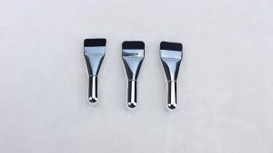 1-5pcs Multi-Use Foundation Ultra-Fine Hypoallergenic Nylon Bristle Oval One-Line Foundation Brush-Perfect for Face Contouring