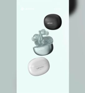 AIR100ANC - Handsfree Bluetooth LENYES AIR-100 ANC TWS Wireless Earphone Bluetooth 5.3 Headset Smart Touch Hifi Stereo Earbuds