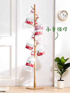 Bona 100% Solid Wood Wooden Clothes Hanger Rack Nordic Style Clothes Hanger Hook Bedroom Coat Stand Rack / Clothes rack