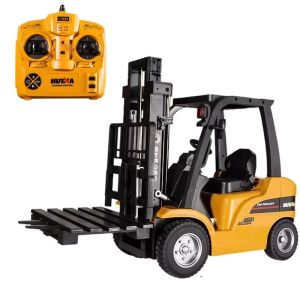 HUINA 1577 1:10 Scale 10-Channel Alloy Remote Control Forklift (2025 Model)