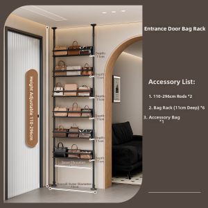 QIANKUOTAI | Ultra-thin Multi-layer Gap-fit Storage Rack