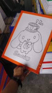 Gambar Bulak Balik Isi 50 styrofoam lukis 30x40x1 list lakban /merwarnai sterofoam/lukisan sterofom/melukis/edukasi/gabus