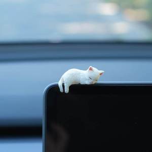 HUAIMING | Lazy Cat Design Car Screen Decor