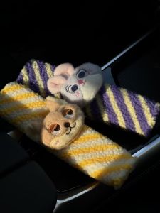 AMU·PIGGY | New Couples Zootopia Character Seat Belt Pads