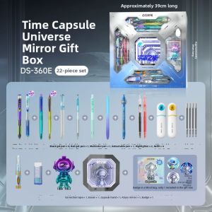 DIANSHI | Quick-dry Student Space Capsule Pen Set 6pcs