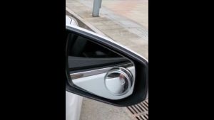 Bộ 2 Gương Cầu Lồi Xoá Điểm Mù Có Viền Bao - Gương Cầu 360 Độ Gắn Ô Tô Xe Máy