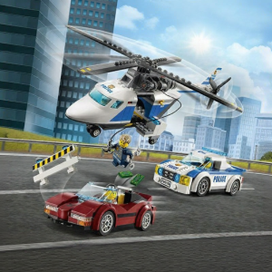 LELE BROTHER | City Series High Speed Chase Helicopter Building Blocks