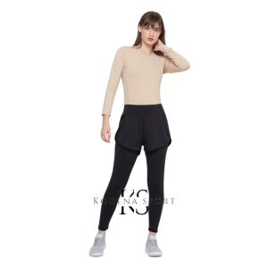 Legging Celana Hotpant 2 in 1/Celana Renang Wanita/Leging Yoga/Legging hotpant Bahan Super