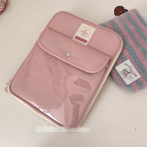 Cute Minimalist Tablet Laptop Keyboard Bag Storage Solution for Bloggers Niche Design Order Ins Focused Digital Accessories