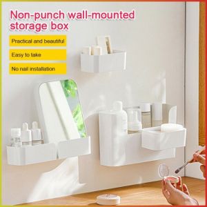 Organizer Storage No Drilling Required Storage Rack Adapt to Different Specifications Easy to Move