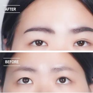 ibcccndc | Eyebrow Powder Stamp Set 12 Styles/set Eye Brow Drawing Guide Eye Brow Stencil Template Card Reusable Easy Makeup Long Lasting