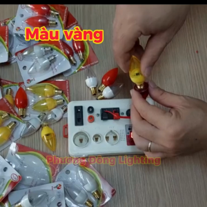 Cặp Bóng Đèn LED Quả Nhót Đèn Trái Ớt Loại Tốt Thương Hiệu Phú Quý