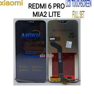 LCD TOUCHSCREEN XIAOMI REDMI 6 PRO/MIA2 LITE ORIGINAL MGKU FULL SET
