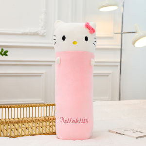 Adorable Cuddly Plush Toy Long Sleeping Dog Pillow Soft Stuffed Doll Girls Favorite Leg Clamp Bedroom Decor Toy for All Ages