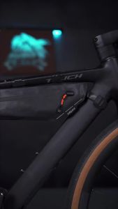 ENLEE | ENLEE Bicycle Top Tube Bag Lightweight Design Waterproof Storage 1.8L Capacity Double Zipper Convenient Bike Accessory