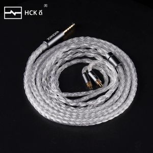 NICEHCK IcyMoon HiFi หูฟังชนิดใส่ในหู IEM สาย OCC + เงิน OFC 2Pin/QDC สําหรับ Nova WAN ER Gate Zero EDX ZSN Conch Vivace ZVX