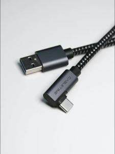 CABLETIME 3A 5Gbps Cáp Dữ Liệu USB3.0 Cáp Nylon VR Tốc Độ Cao Cho Samsung Huawei Xiaomi Oculus Quest 2 90 Độ