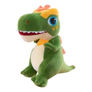 QIAOSHANG | Green Large Dinosaur Plush Toy Sleeping Pillow