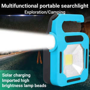 3 in 1 Solar USB Rechargeable LED Camping Lantern COB Emergency Flashlight Waterproof Work Light with Power Bank for Outdoor⚡PH deliveryIn stock⚡