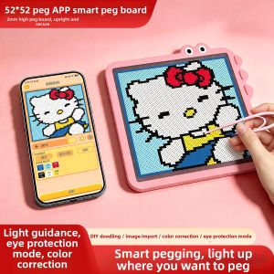XIONGBUFAN | Intelligent LED Auto Alignment 32 Pins Heat-Resistant Eye-Protection App-Guided Pegboard