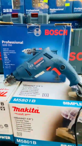 BOSCH GSB 550 KHOAN ĐỘNG LỰC ĐA NĂNG BOSCH CHÍNH HÃNG GSB 550 PROFESSIONAL (ĐẦU KHOAN 13MM_550W)