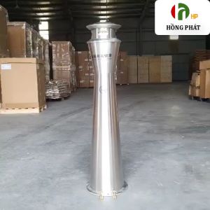 Trụ gạt tàn thuốc lá inox cao cấp ngoài trời nơi công cộng khuôn viên khách sạn bệnh viện nhà hàng VHP-YS-Y-16